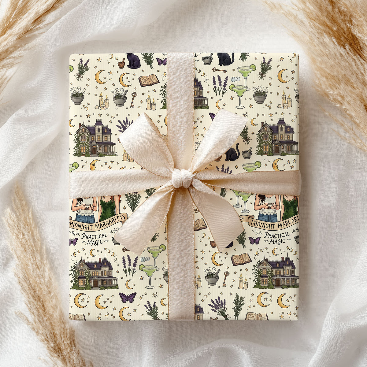 Cream House Practical Magic Wrapping Paper – Gift Wrap for Fans