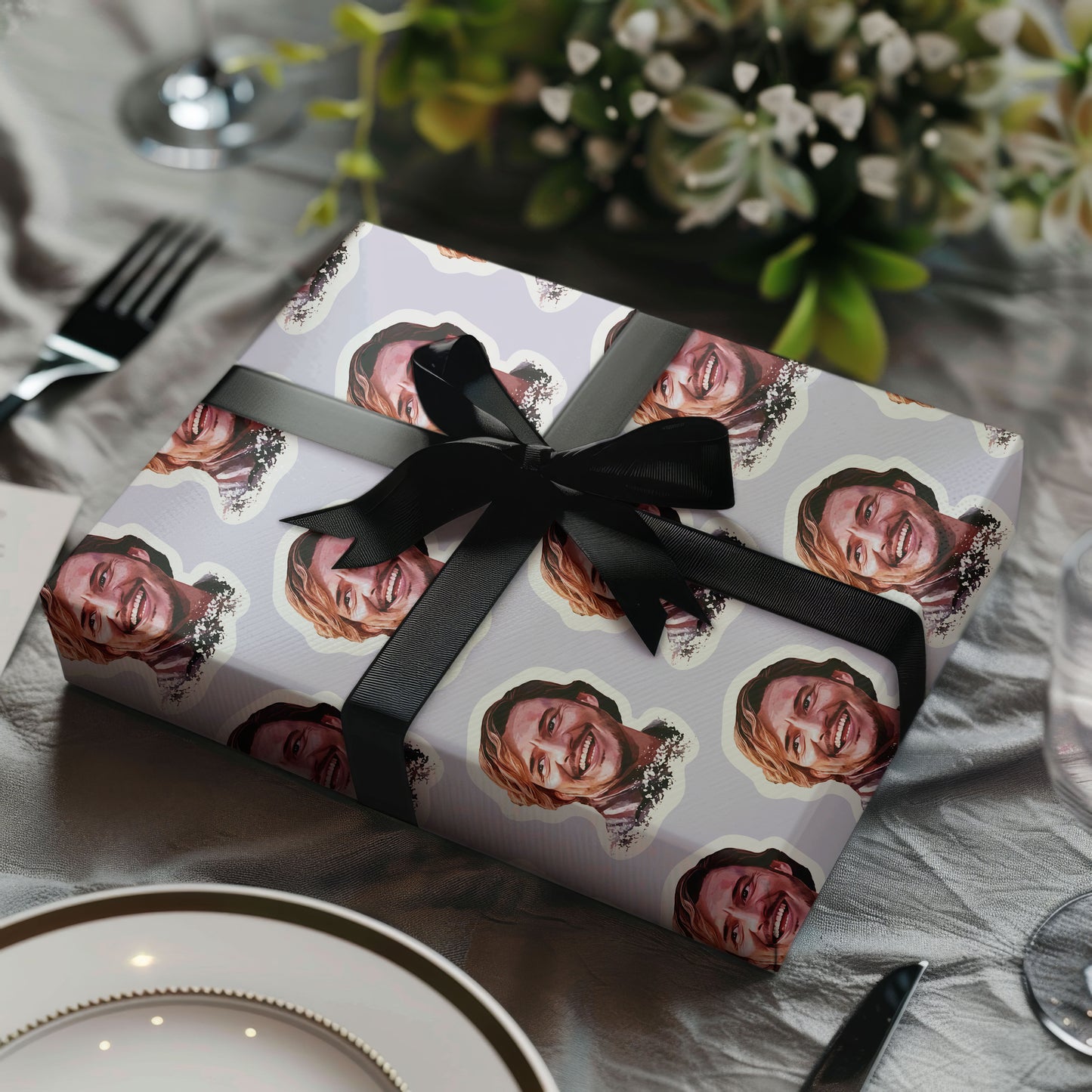 Pedro Pascal Wrapping Paper Gift