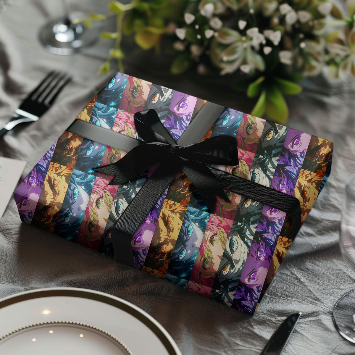 Kimetsu no Yaiba Wrapping Paper Sheet
