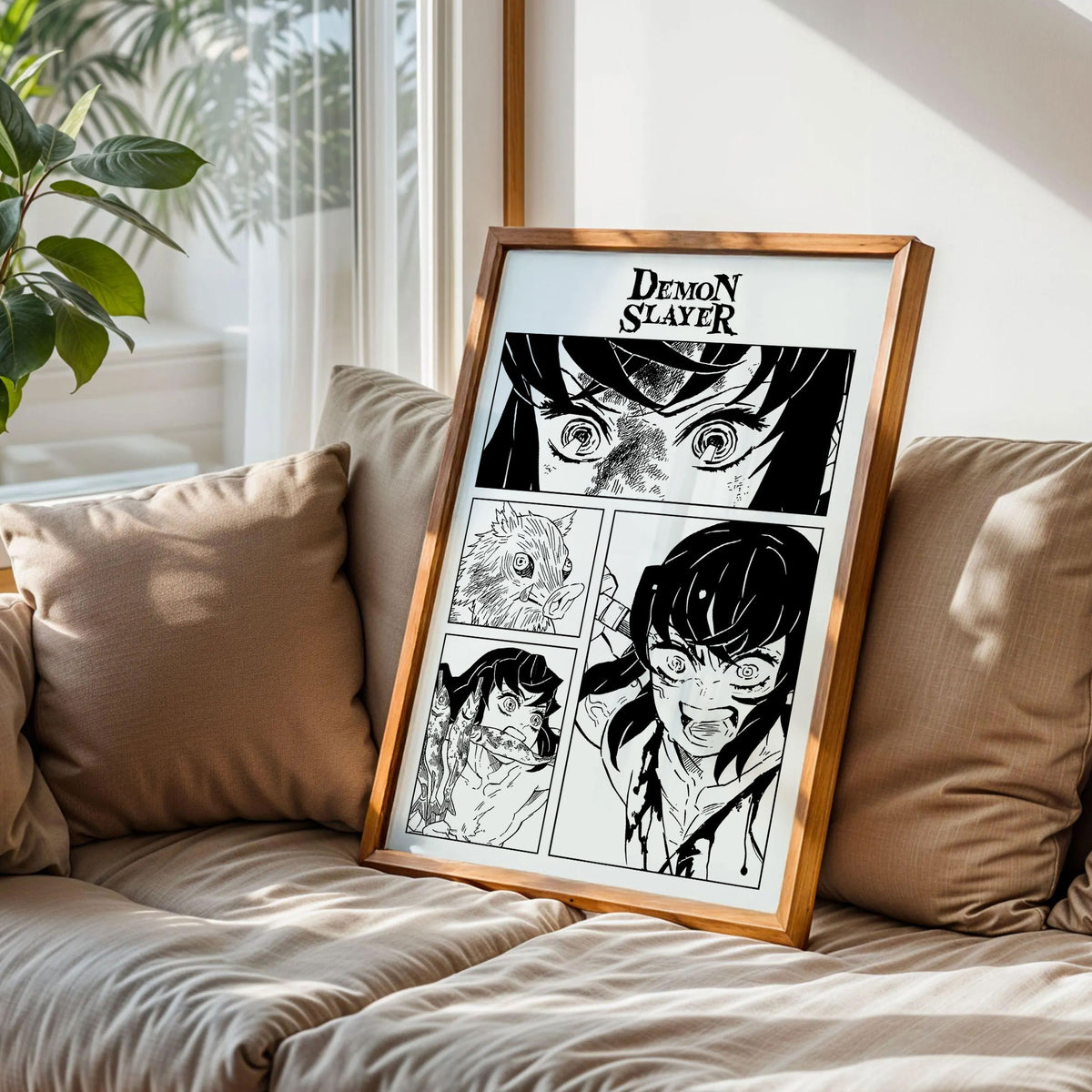 Inosuke Hashibira Kimetsu no Yaiba Poster
