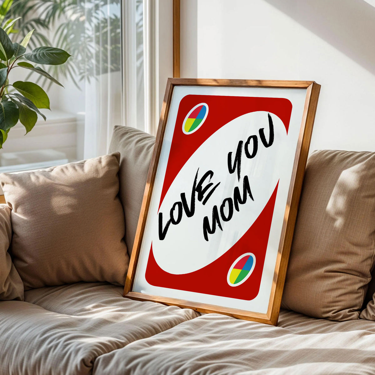 Love You Mom Wall Art