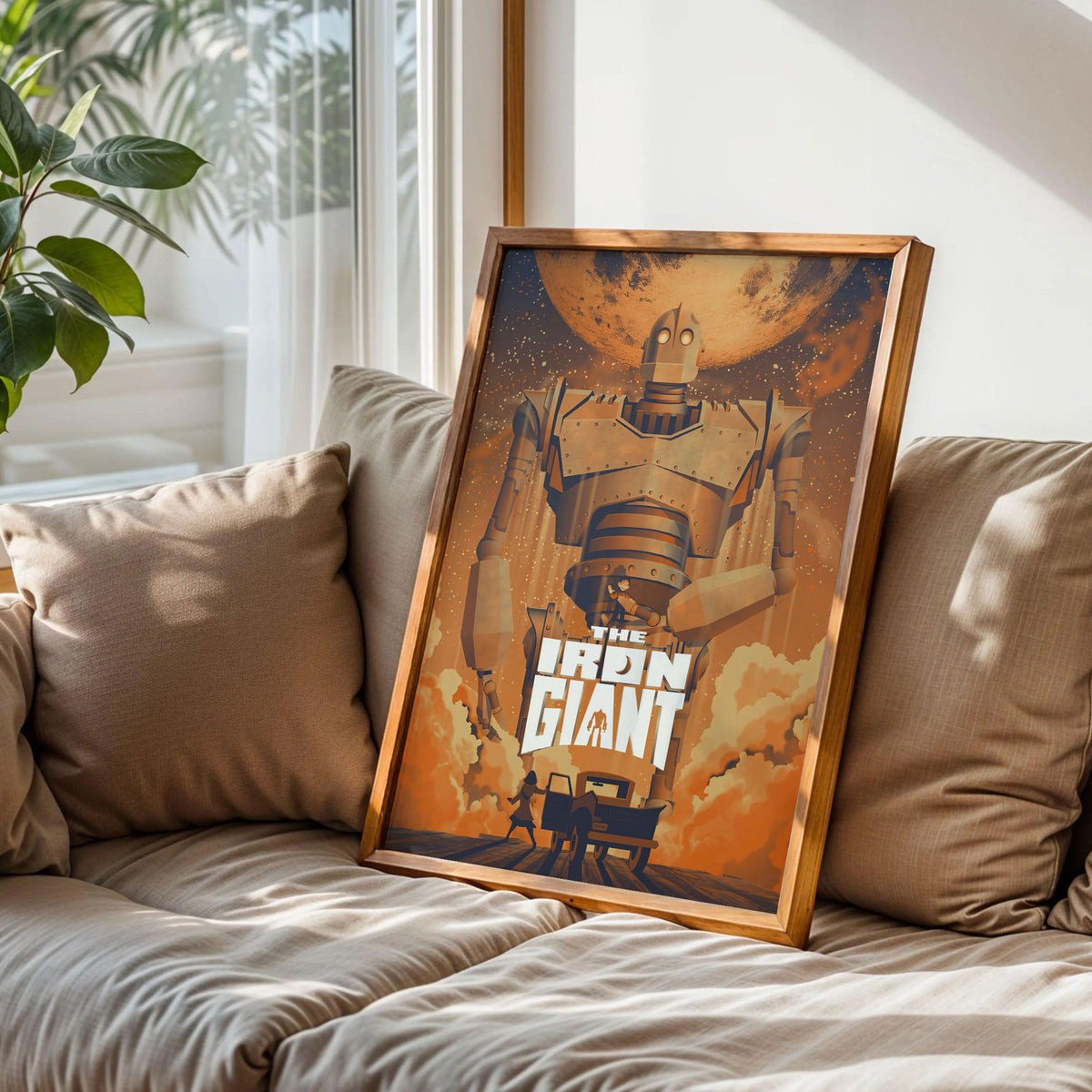 The Iron Giant Print Art
