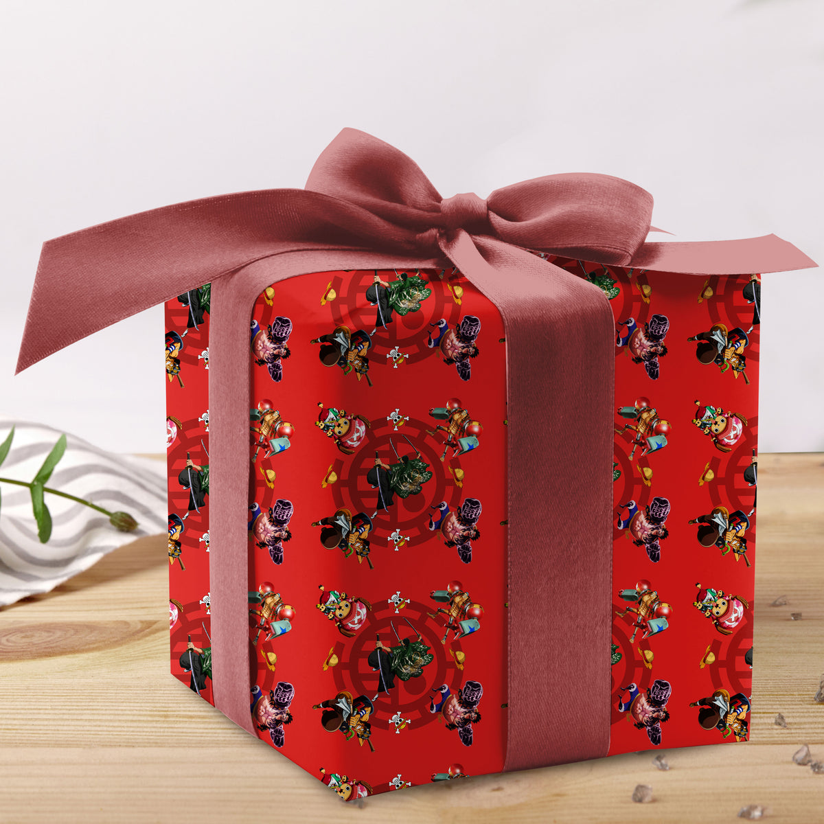 One Piece Christmas Wrapping Paper
