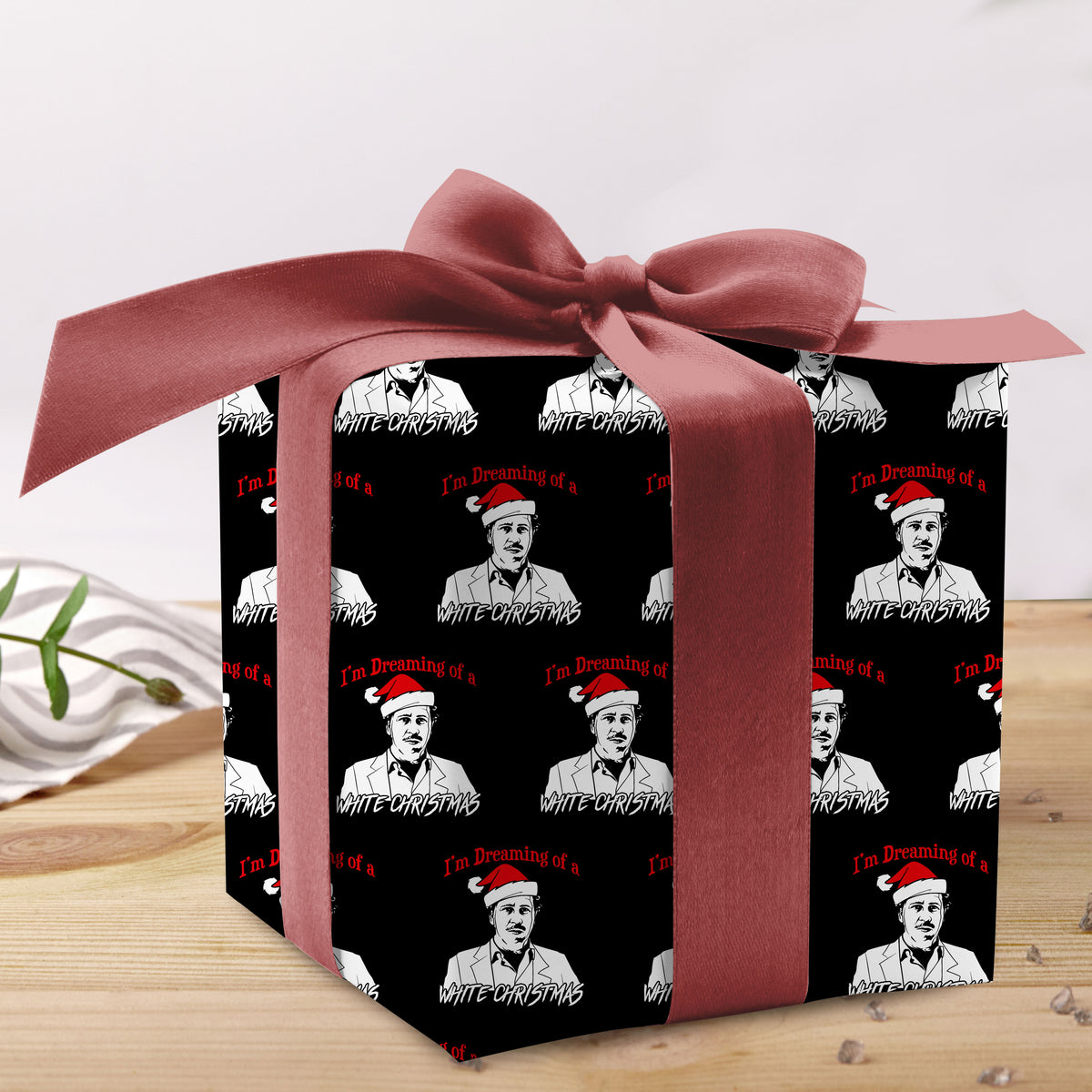 I'm Dreaming Of A White Christmas Wrapping Paper Gift Wrap