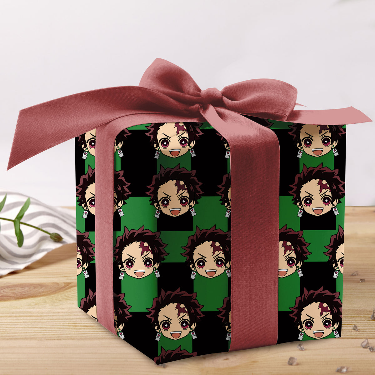 Demon Slayer Tanjiro Kamado Wrapping Paper