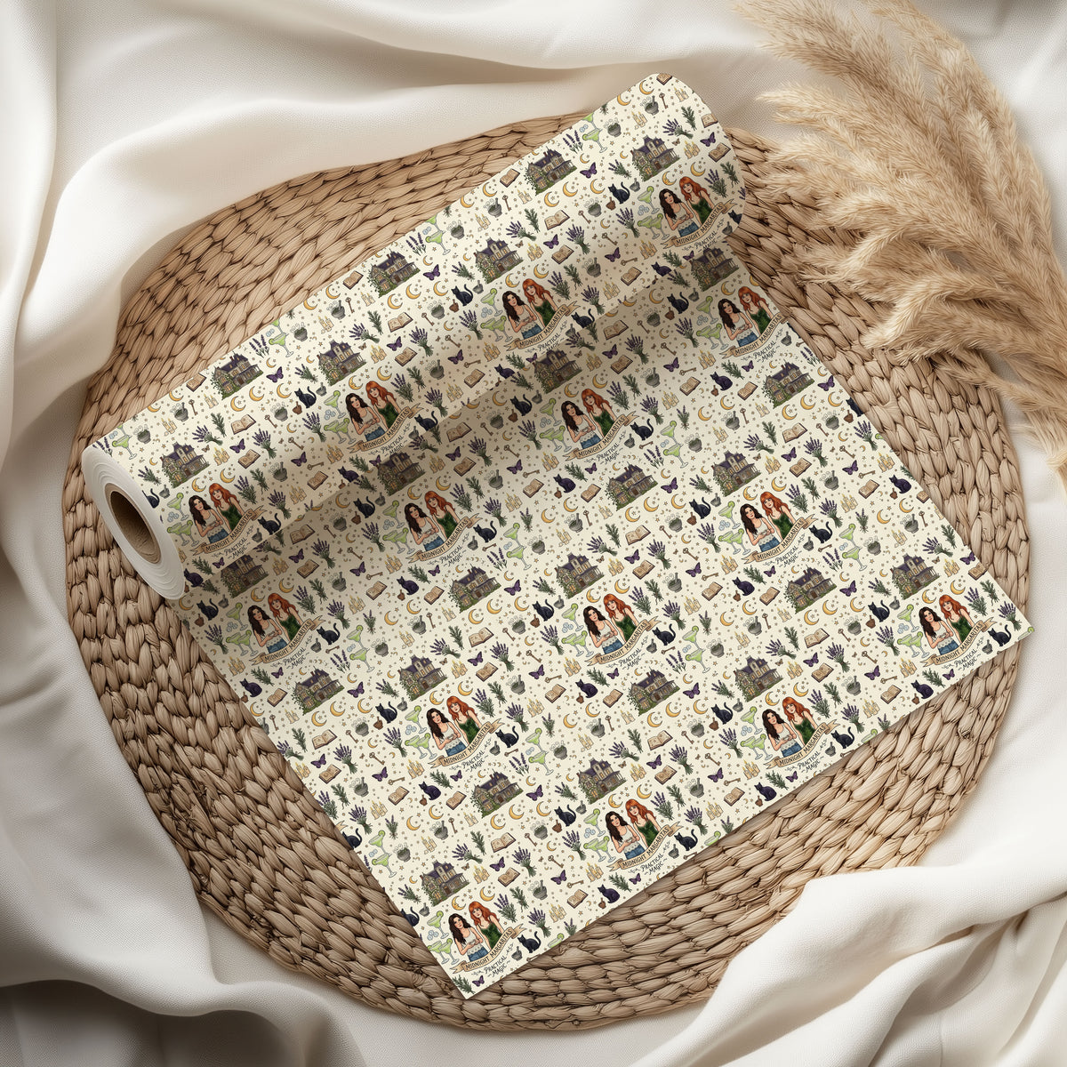 Cream House Practical Magic Wrapping Paper – Gift Wrap for Fans