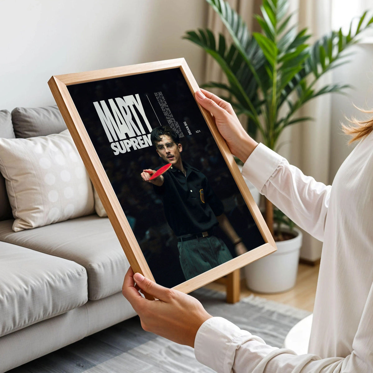 Marty Supreme Timothée Chalamet Art