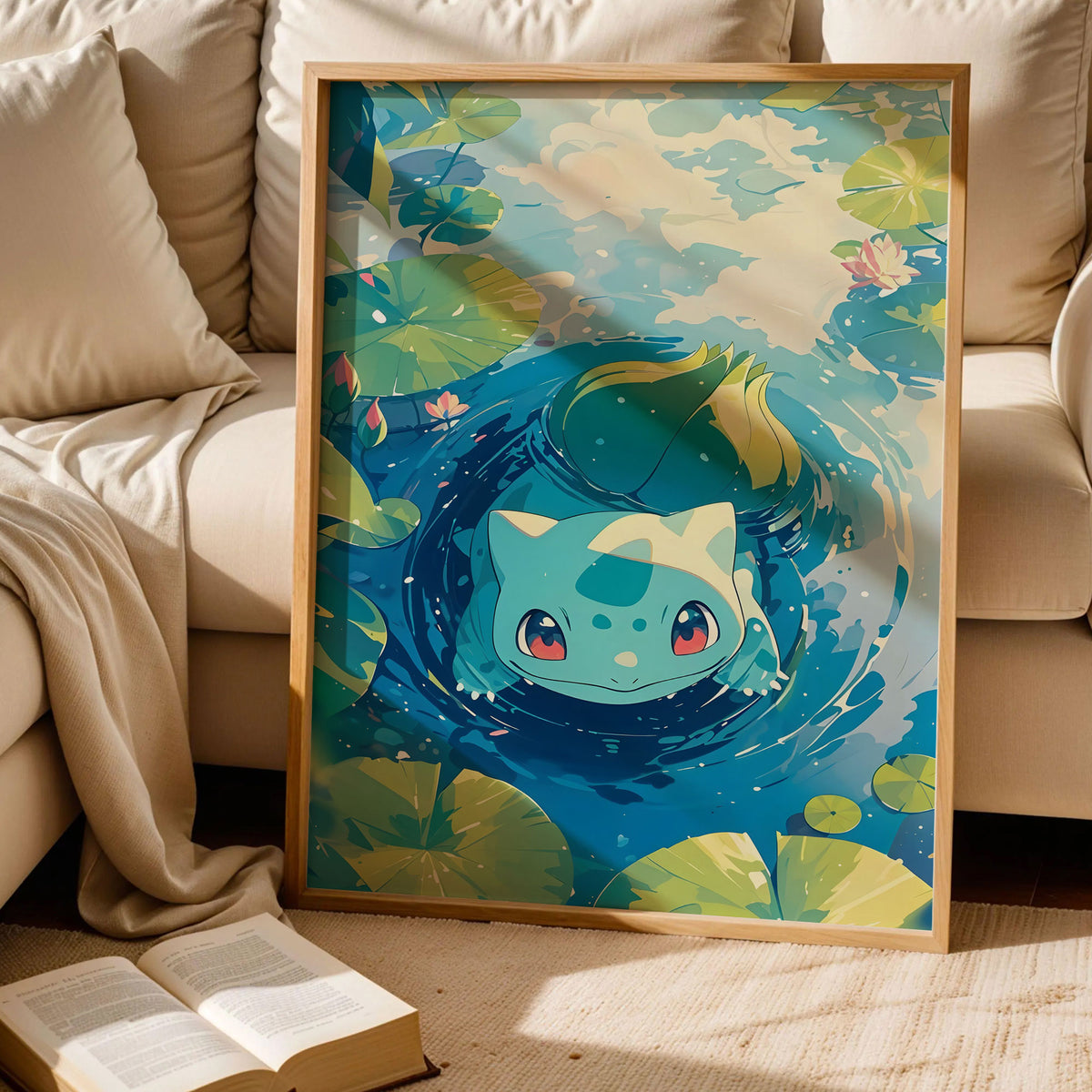 Bulbasaur Pokemon Print