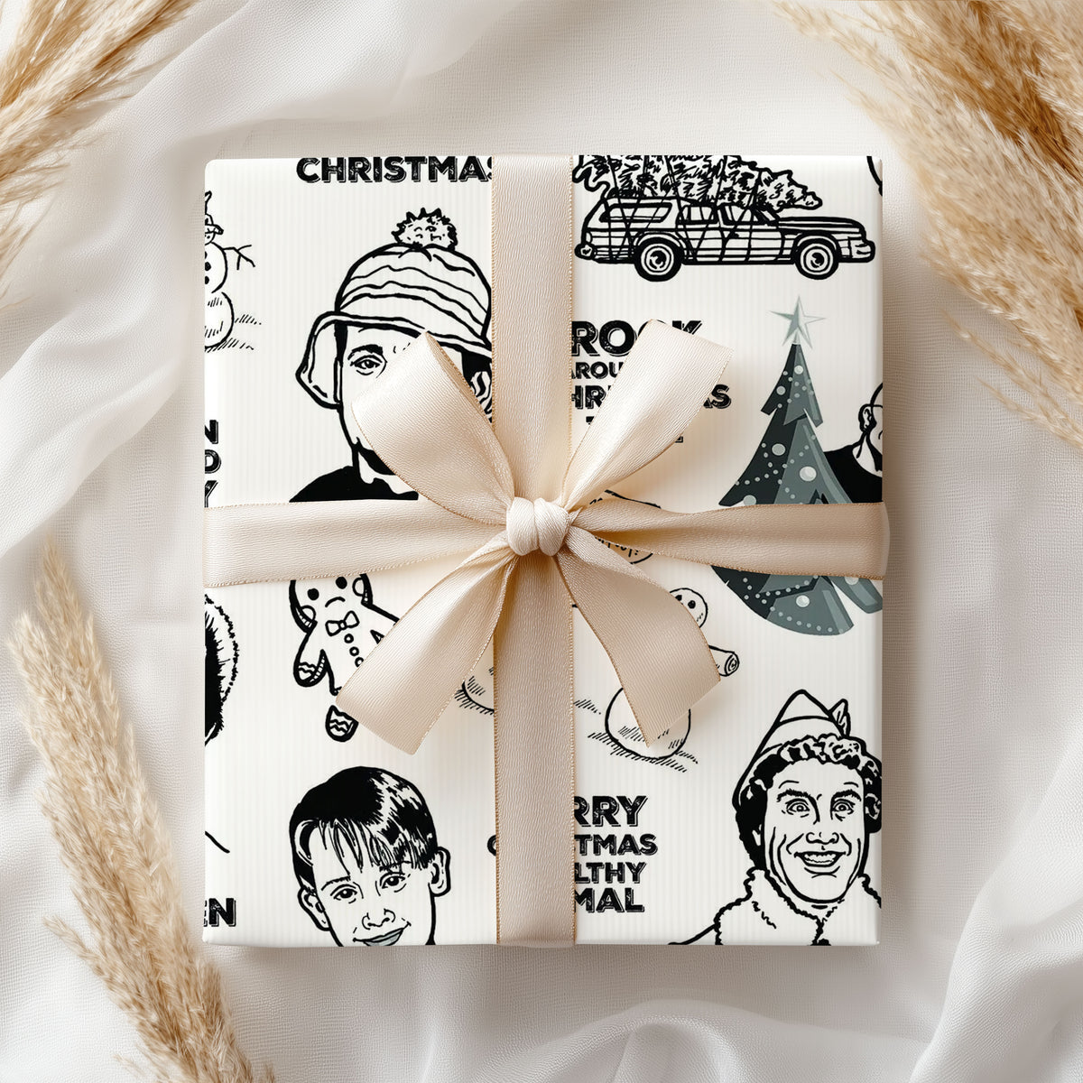 Murray Christmas Wrapping Paper Home Alone Gift Wrap