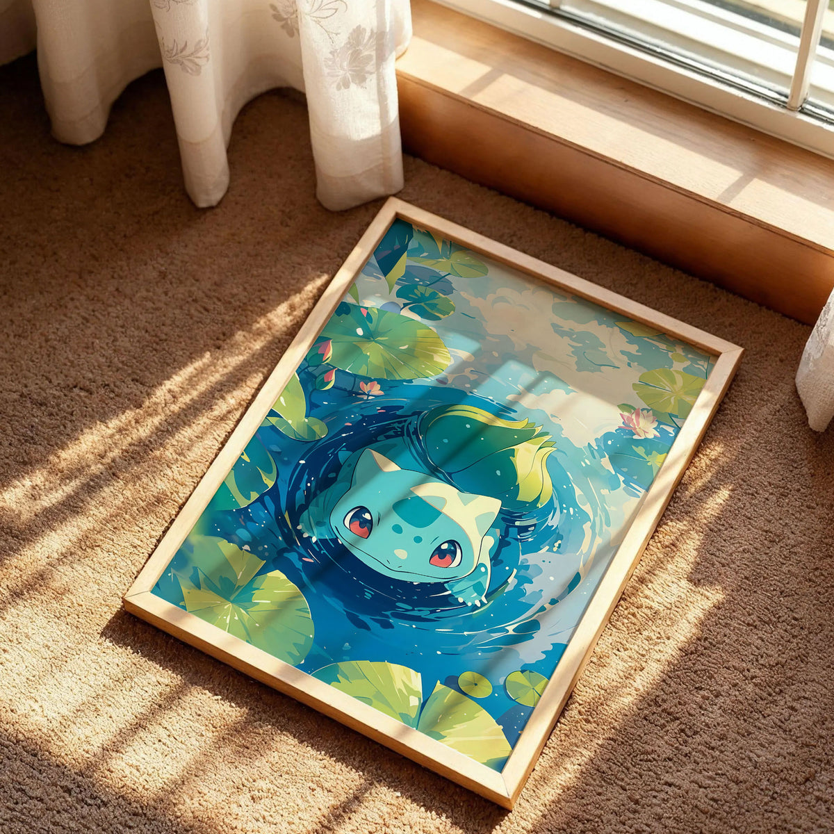 Bulbasaur Pokemon Print