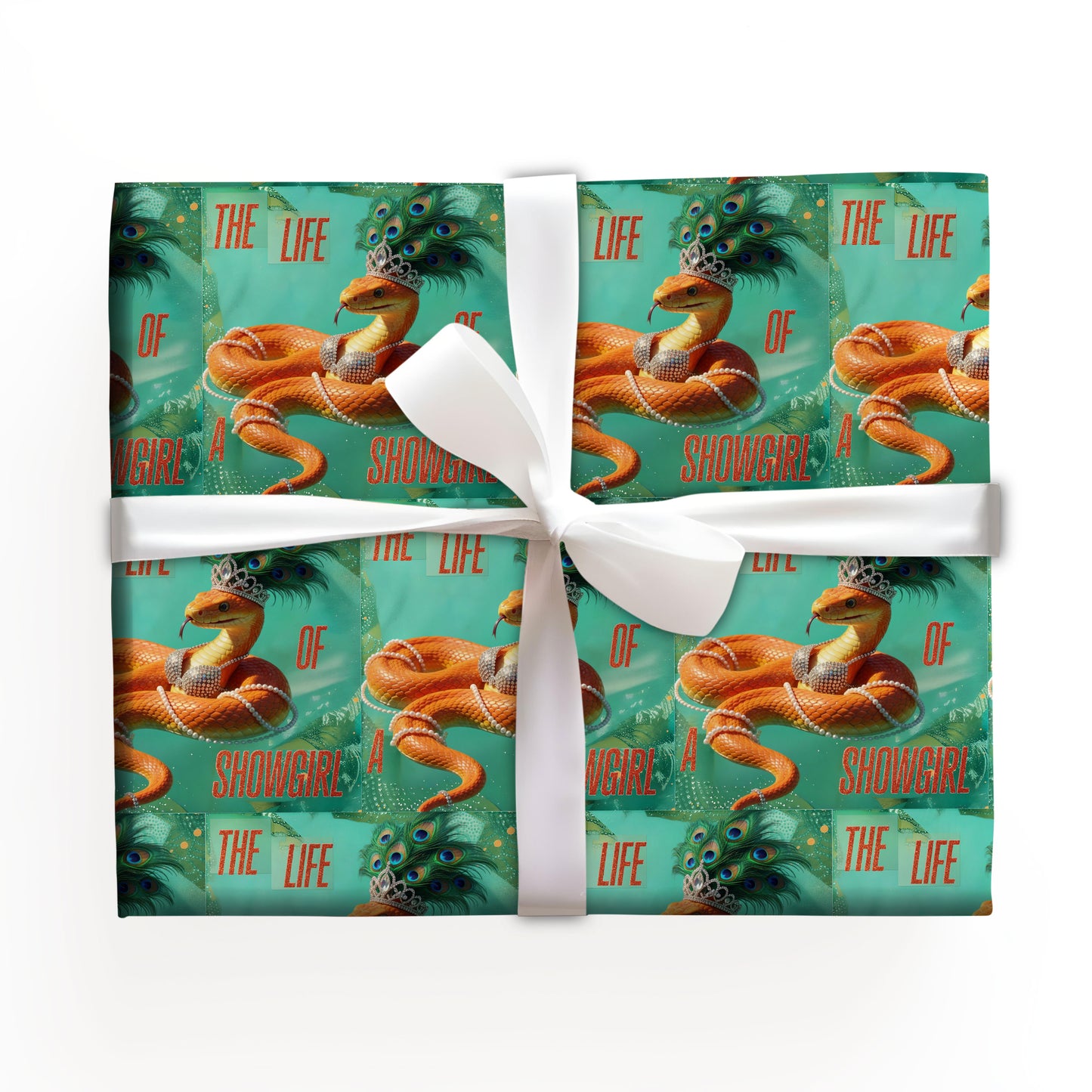 Otter The Life of a Showgirl Gift Wrap