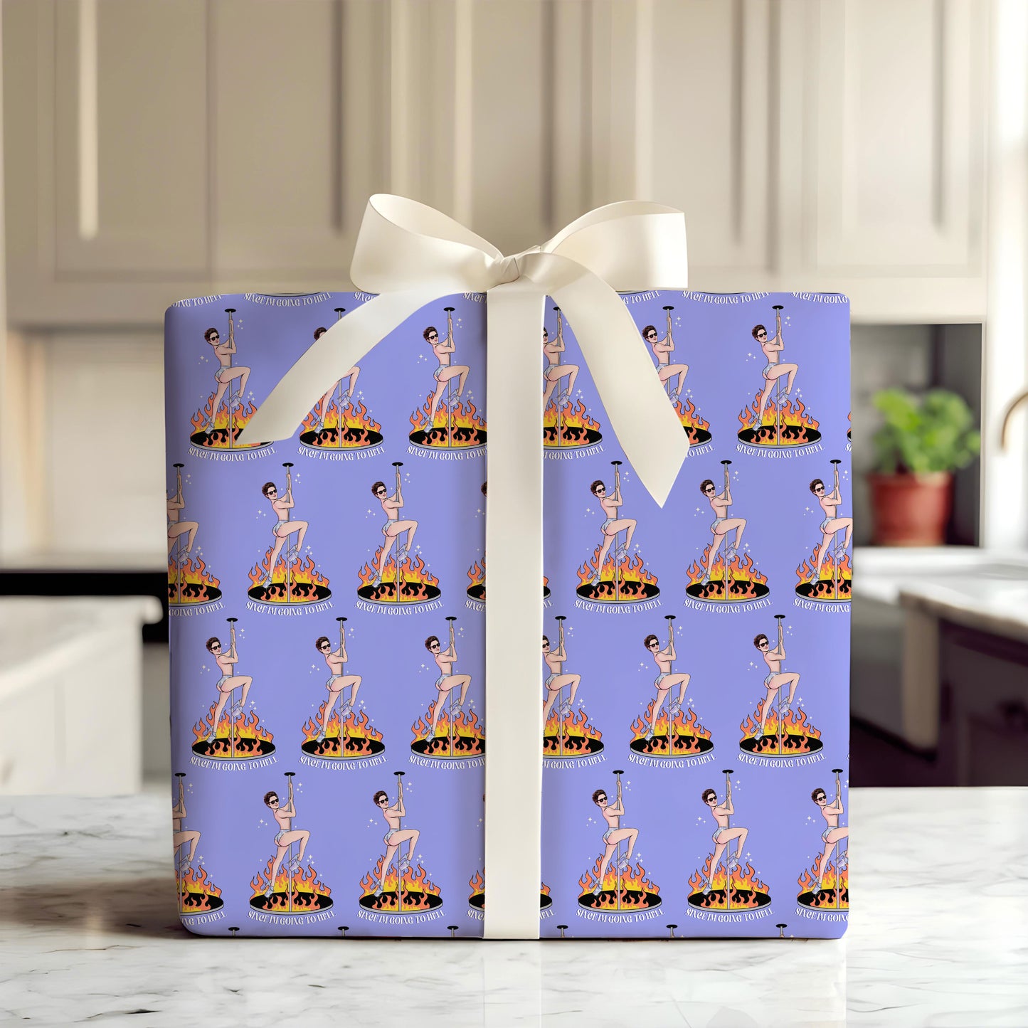 Since I'm Going To Hell Edward Twilight Edition Gift Wrap