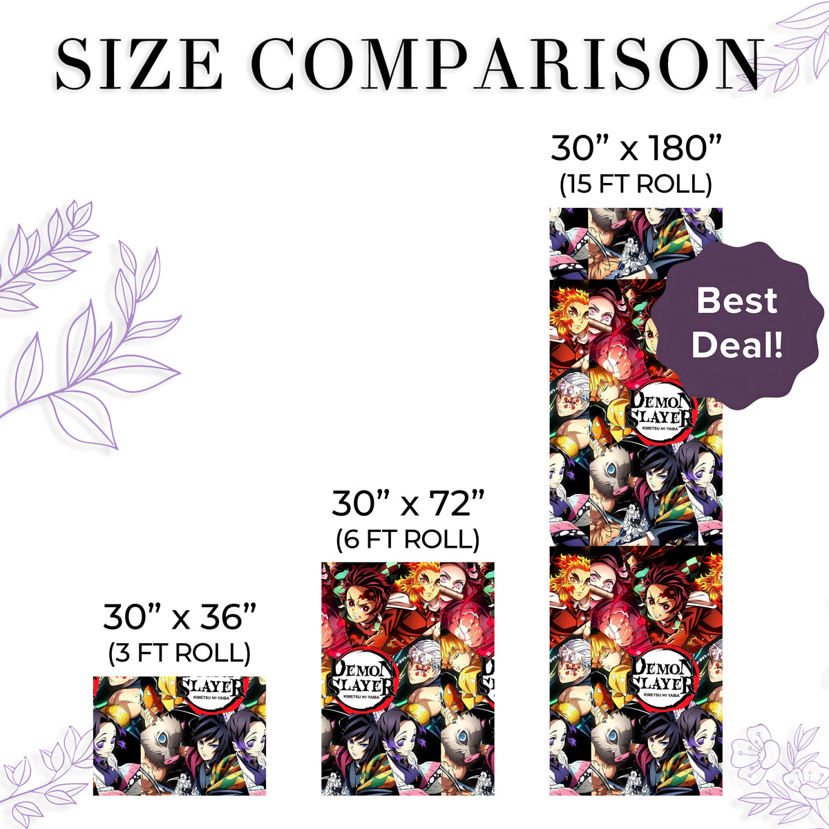 Demon Slayer Wrapping Papers