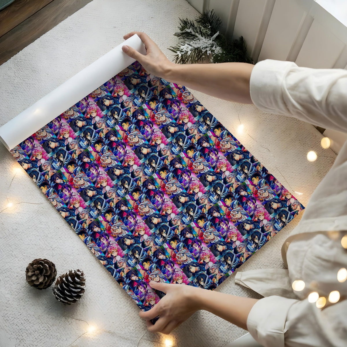 Kimetsu no Yaiba Wrapping Paper