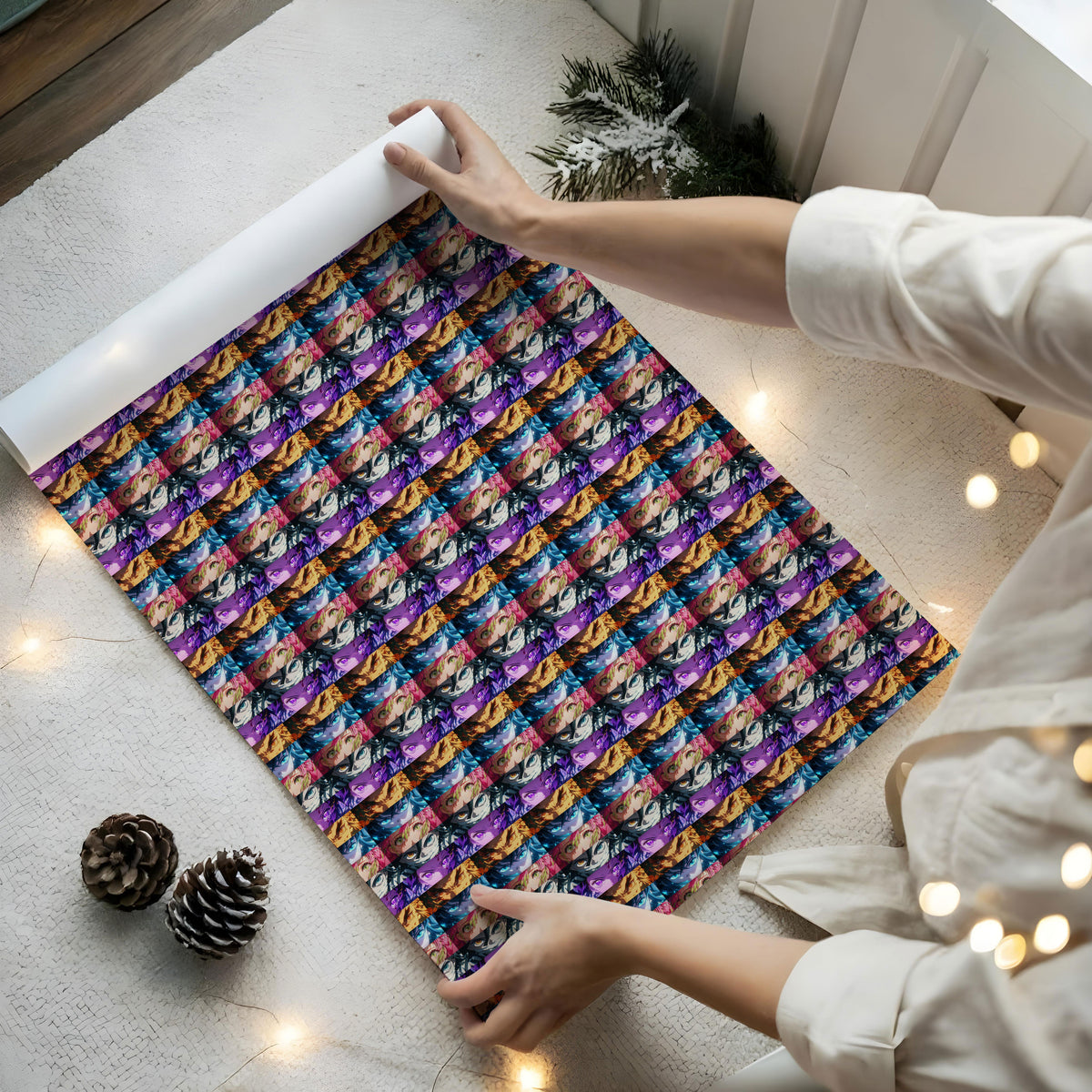 Kimetsu no Yaiba Wrapping Paper Sheet