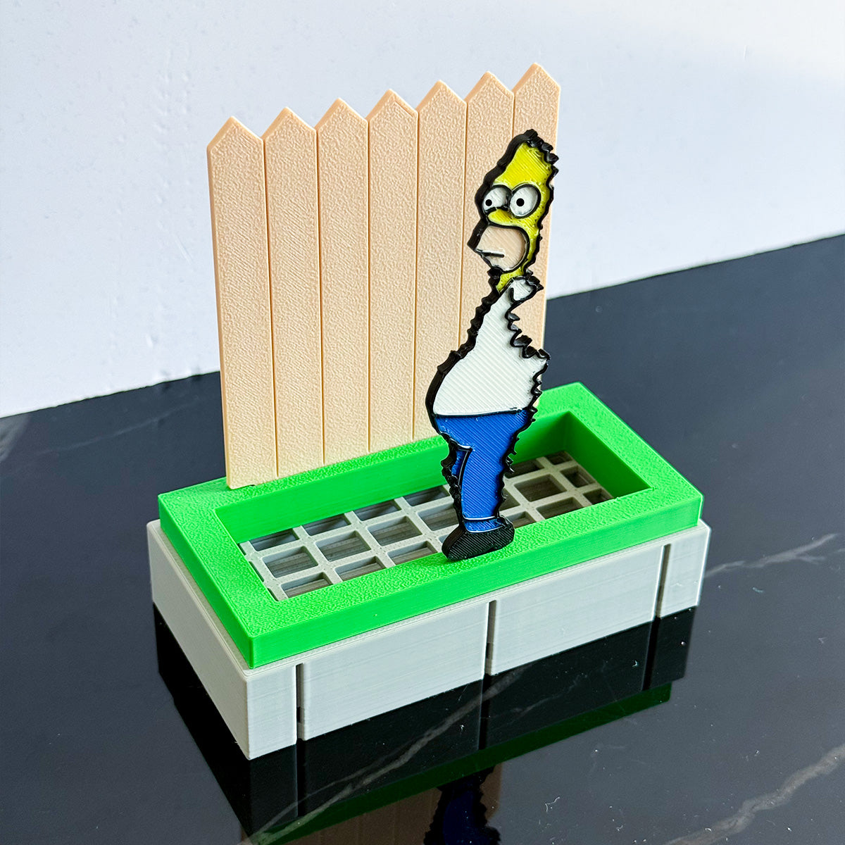 Homer Simpson Bush Sponge Holder