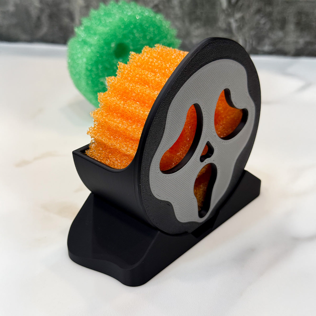 Ghostface Scrub Daddy or Scrub Mommy Sponge Holder