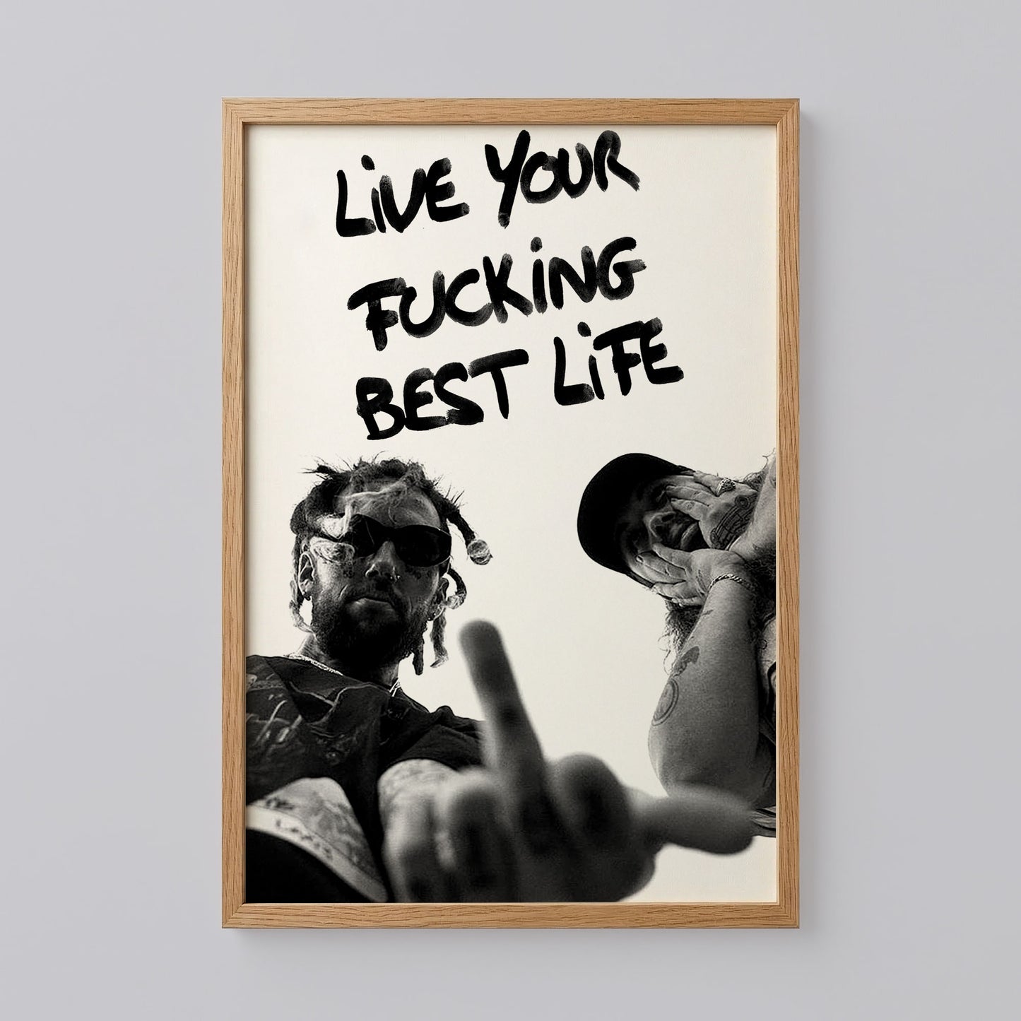 Live Your Best Fucking Life Poster