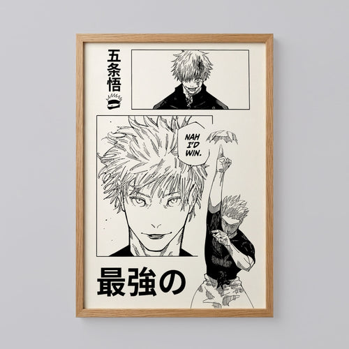 Satoru Gojo Anime Art