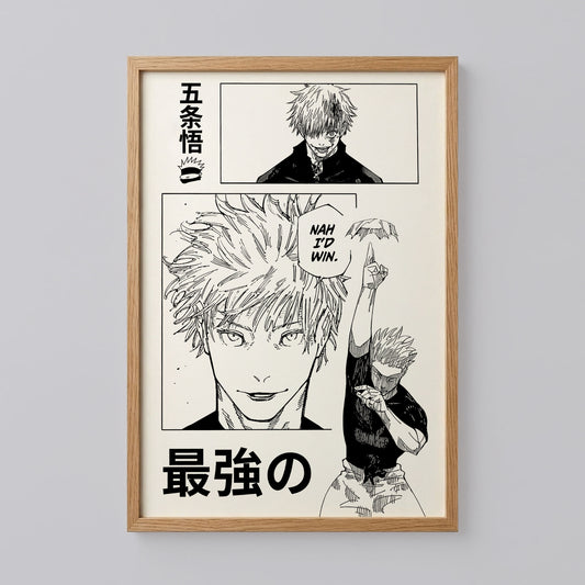 Satoru Gojo Anime Art