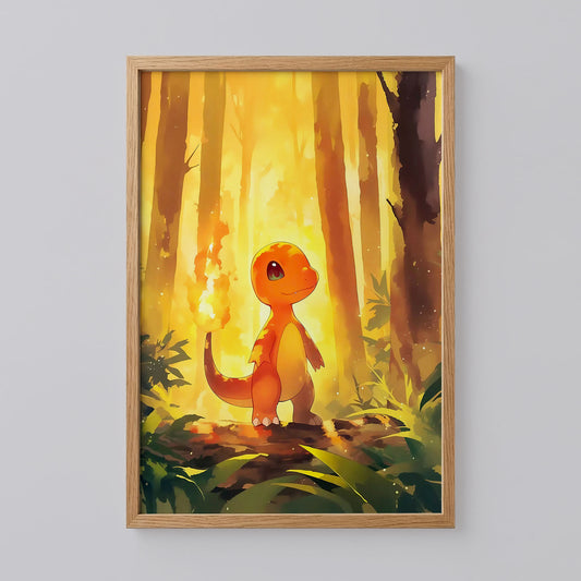 Charmander Pokémon Poster
