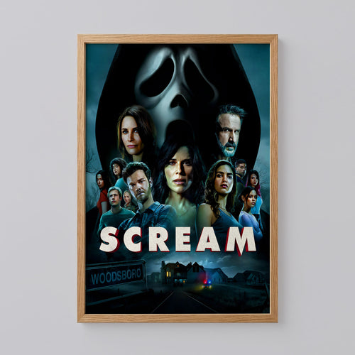 Scream Movie Print Art