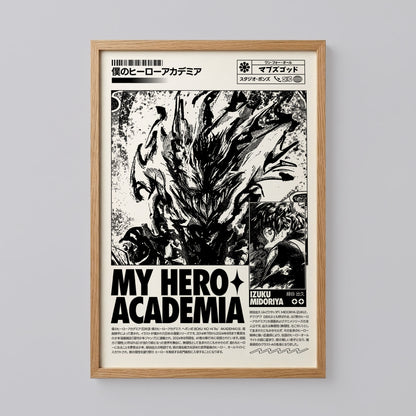 My Hero Academia Izuku Midoriya Poster