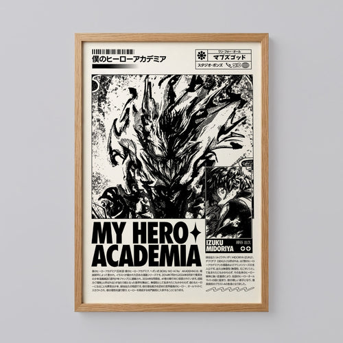 My Hero Academia Izuku Midoriya Poster