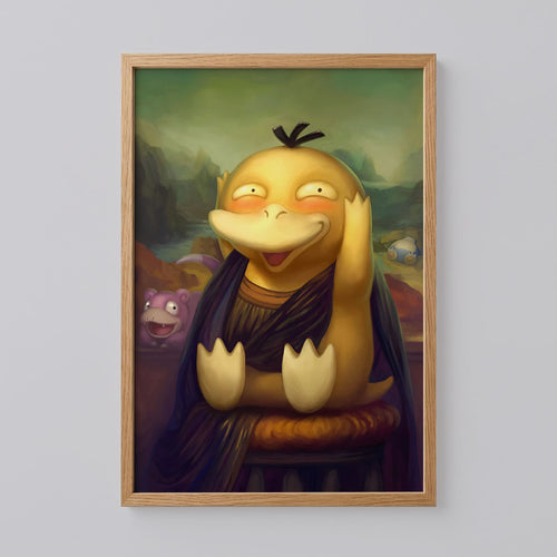 Psyduck Art Painting Poster