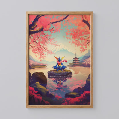 Greninja Pokémon Poster