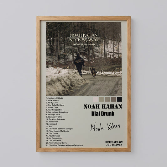 Noah Kahan Print Art