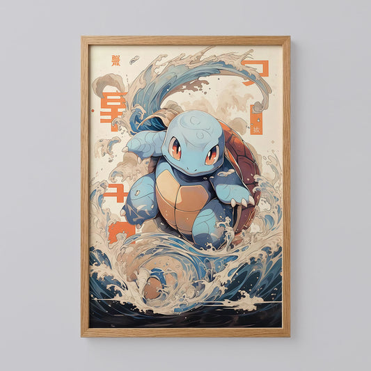 Squirtle Pokemon Poster