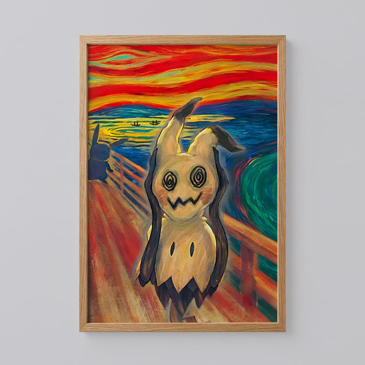 Edvard Munch's The Scream Art