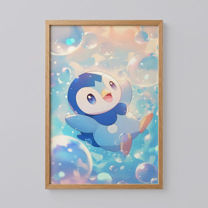 Pokémon Piplup Print Art