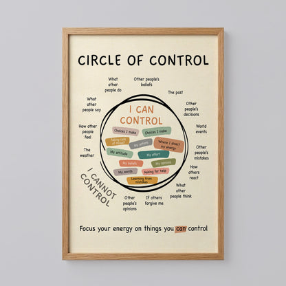 Circle Of Control Wall Art