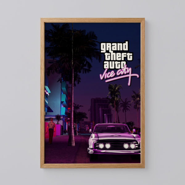 Grand Theft Auto Vice City Poster