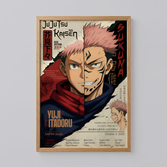 Jujutsu Kaisen Anime Poster
