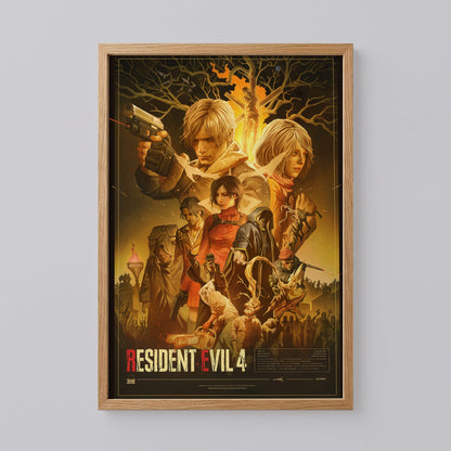 Resident Evil 4 Home Decor Art