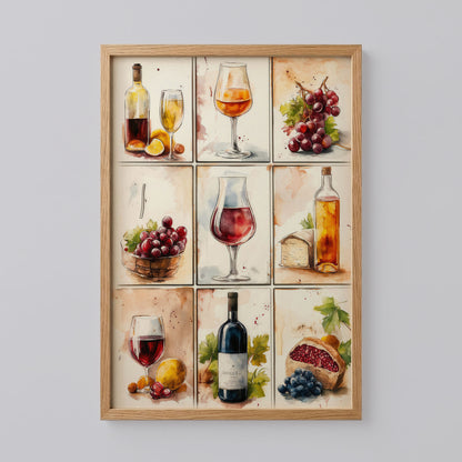 Wine Glass Wall Art