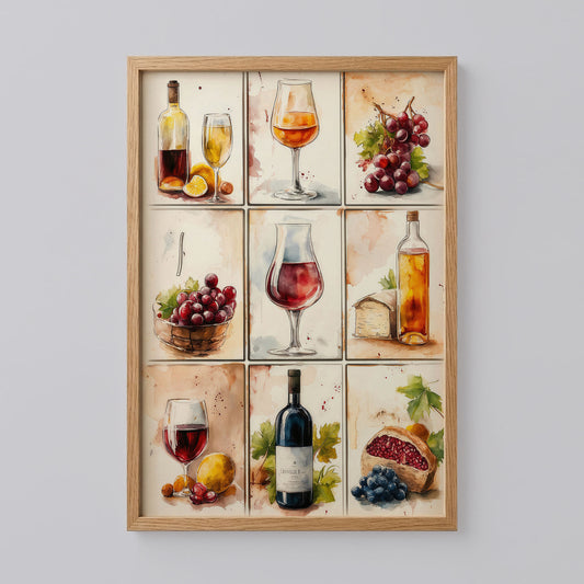 Wine Glass Wall Art