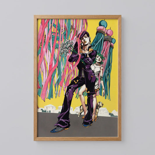 JOJO Bizarre Adventure Exhibition 2018 Poster