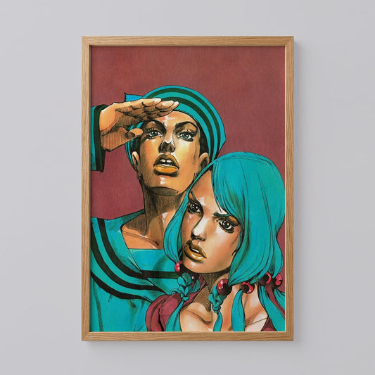 JoJo's Bizarre Adventure Anime Poster