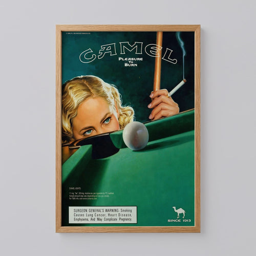Camel Cigarette Poster