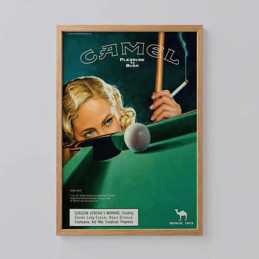 Camel Cigarette Poster