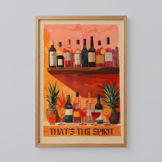 Vintage Liquor Poster