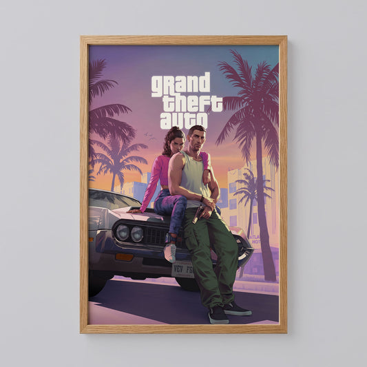 Grand Theft Auto Poster
