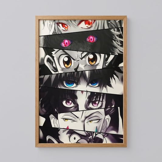 Hunter x Hunter Eyes Wall Art