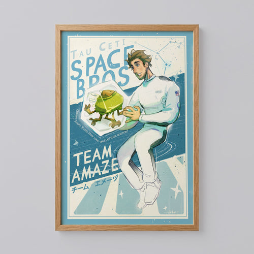 Project Hail Mary Rocky & Grace Team Amaze Poster