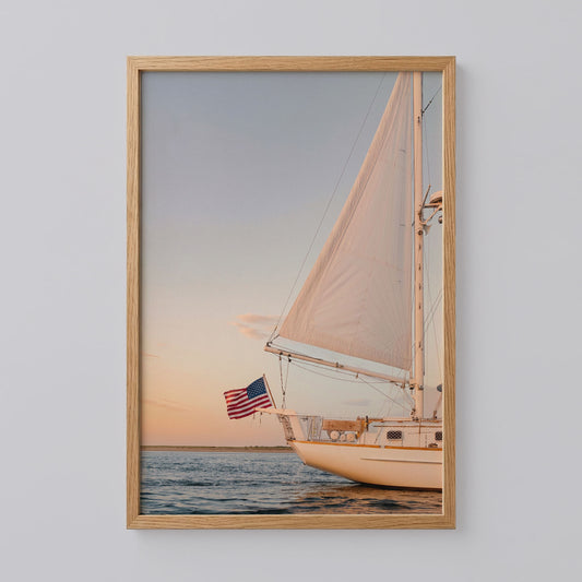 Sailboat Wall Art Print