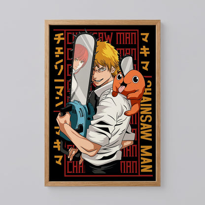 Chainsaw Man Anime Art